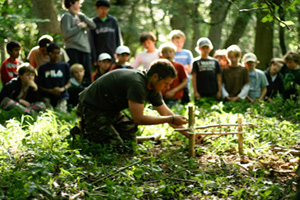 Penshurst Place & Gardens : Camp Wilderness Bushcraft Activties