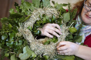 Scotney Castle : Scotney Wreath Making